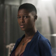 La actriz Jodie Turner-Smith en la serie Nightflyers.